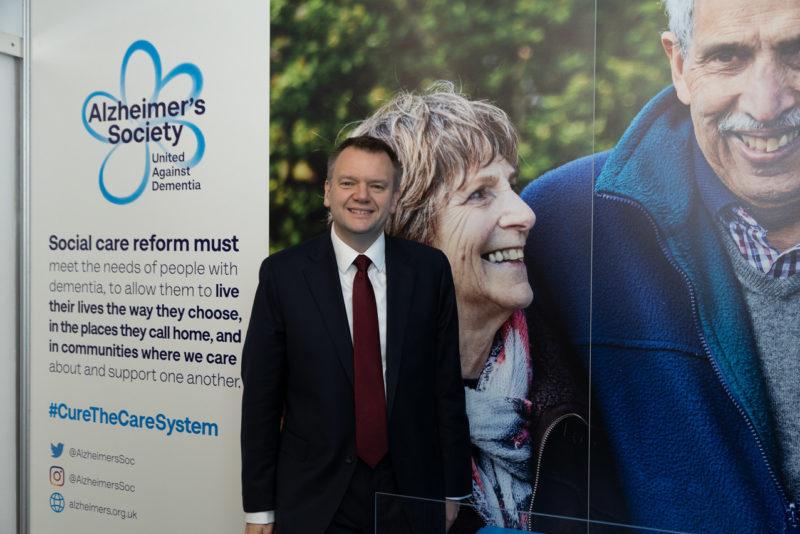 Nick Thomas-Symonds MP supporting Alzheimer