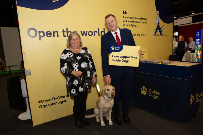 Nick Thomas-Symonds MP meeting with Guide Dogs